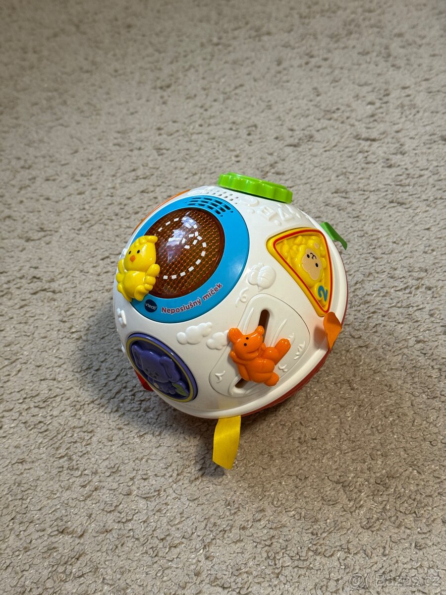 Vtech neposlušný míček CZ - 5
