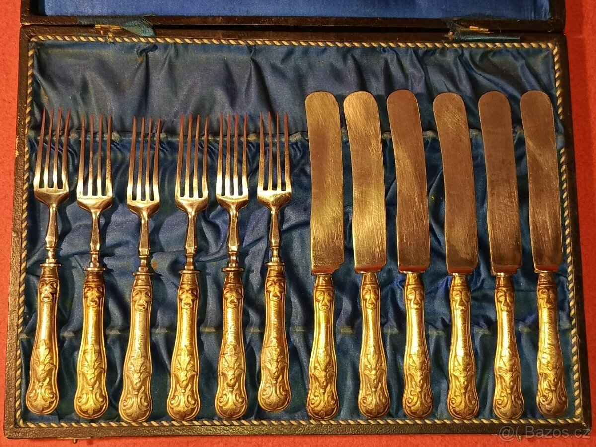 Stříbrné příbory - cena za komplet - 5