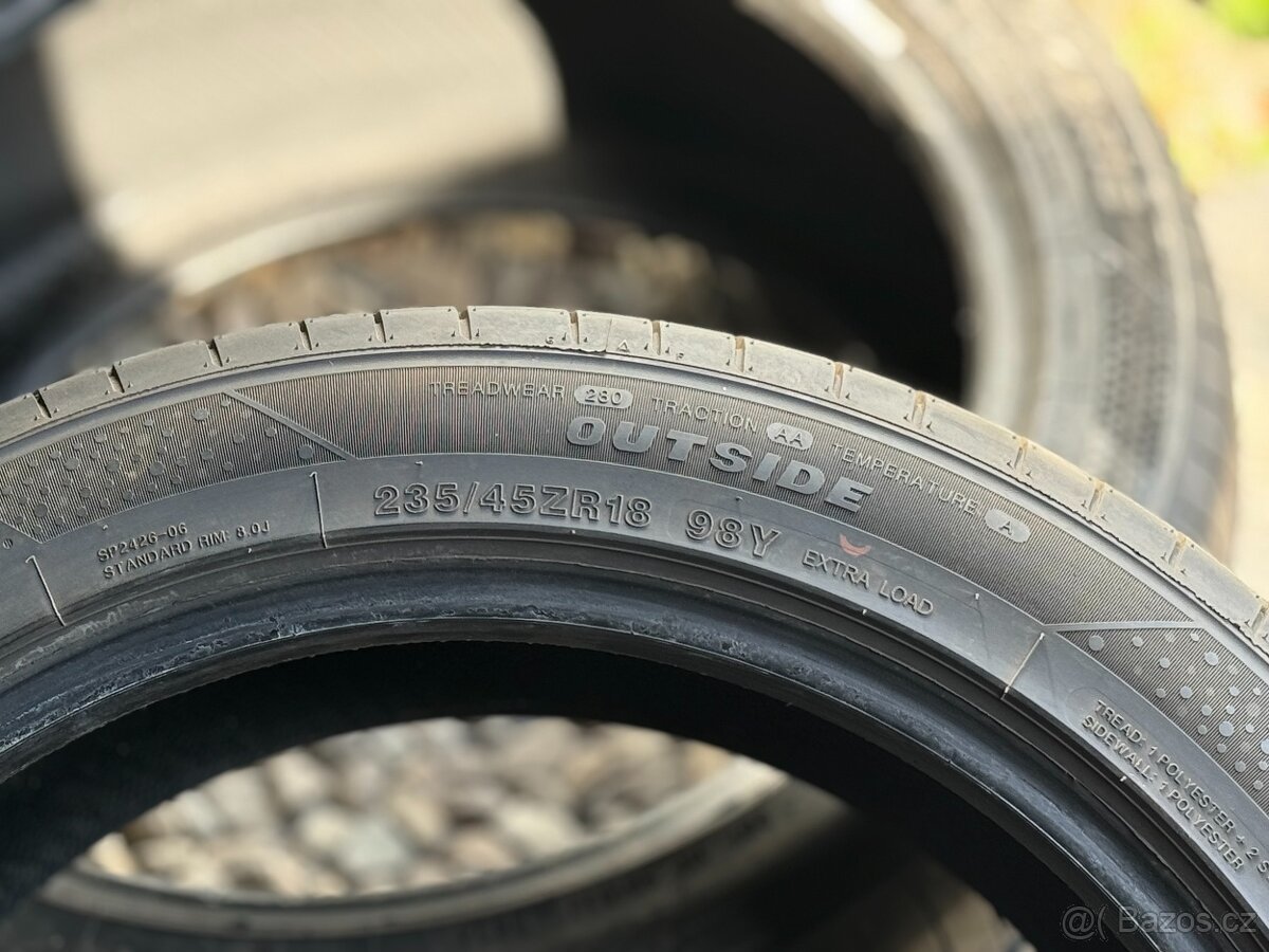 235/45/18 - Aplus letní pár pneu - 5