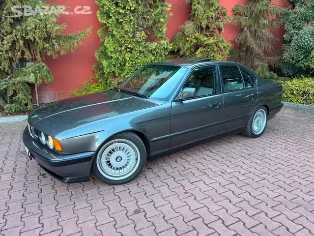 BMW E34 M5 3.6 R6 232kW 315hp,Manuál,Šíbr,Klima. - 5