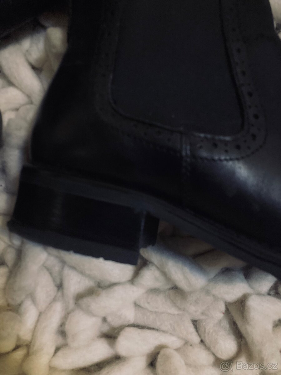 Lasocki+kot. boty vel 38 + kož. kabelka zdarma - 5