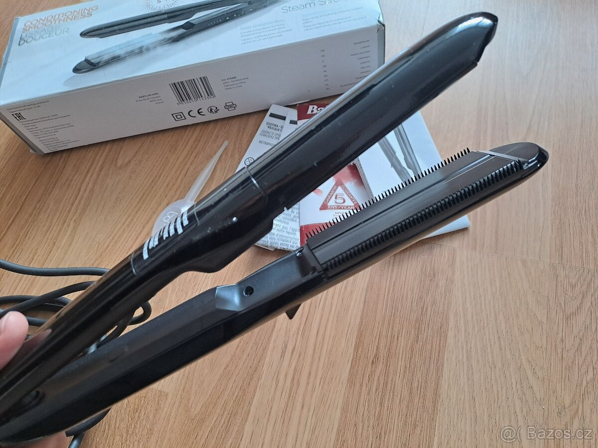Parní žehlička na vlasy Babyliss - 5