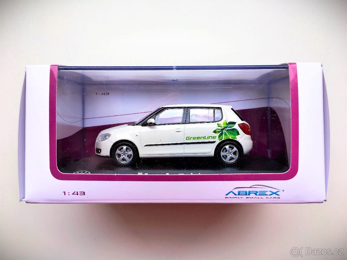 Model ŠKODA Fabia II "GREEN LINE" Abrex 1/43 - 5