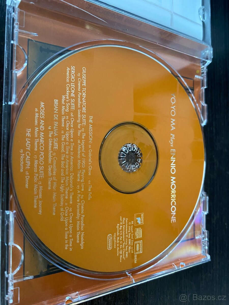 CD: Yo-Yo Ma: YO - YO MA PLAYS ENNIO MORRICONE - 5