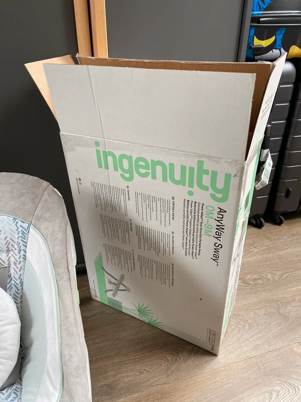 Ingenuity Houpačka vibrující s melodií USB Dual-Direction - 5