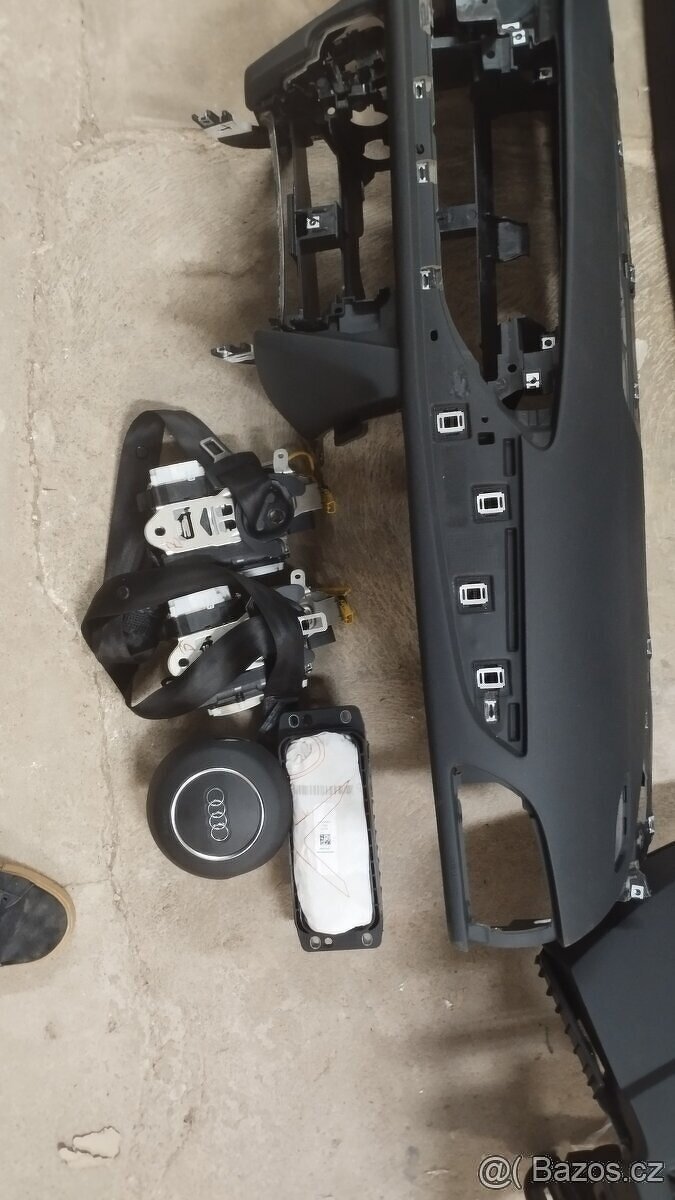 Airbagová sada Audi A6, C7 C8 s originální deskou - 5