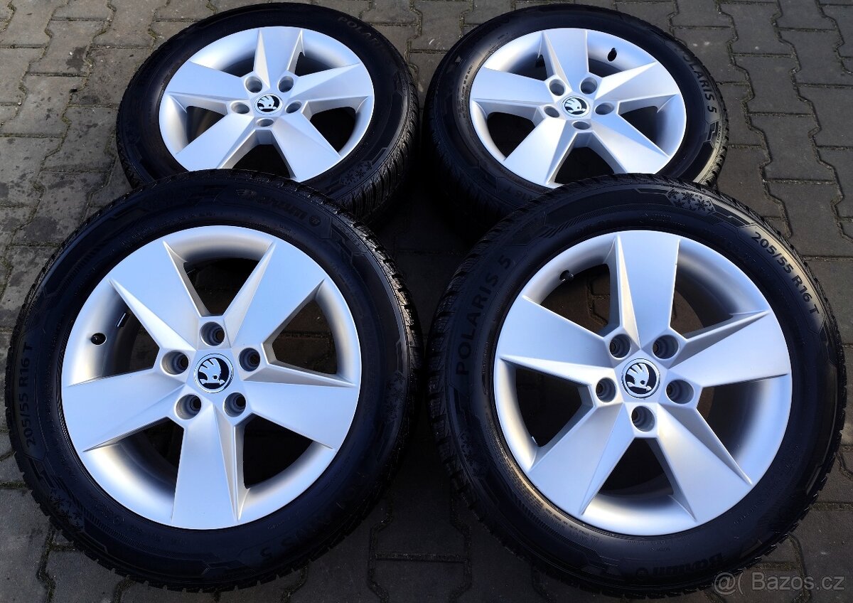 Alu kola originál Škoda Octavia III 5x112 R16 i - 5