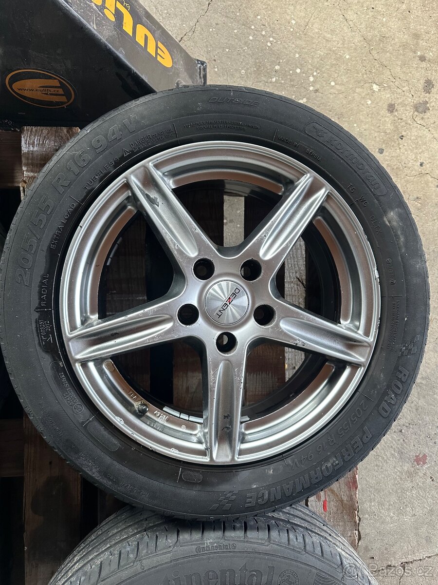 ORIGINÁL ALU KOLA 16" DEZENT | KBA 47218 - 5