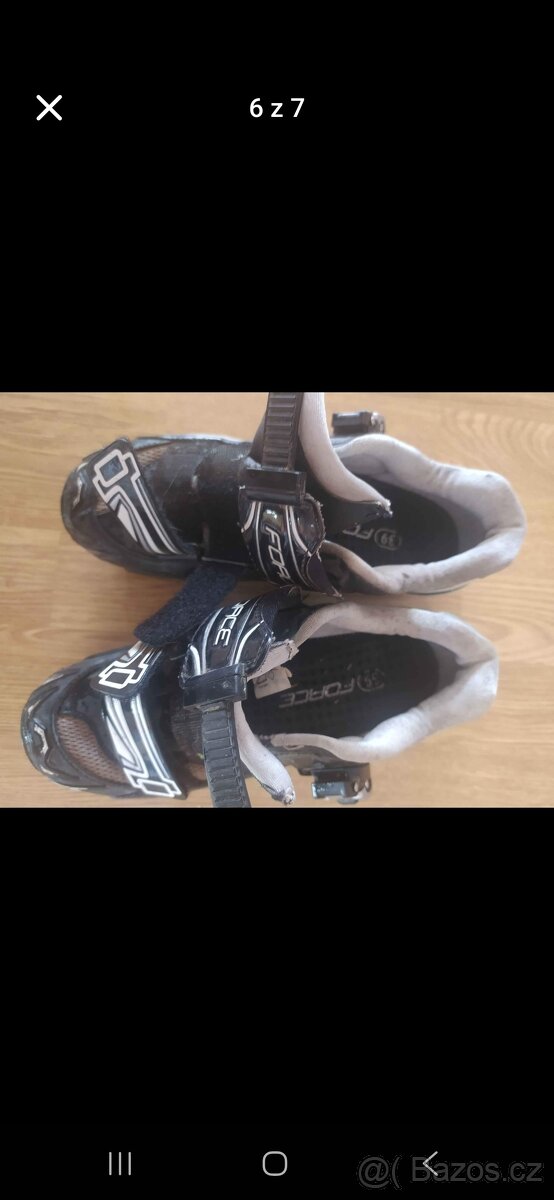 Tretry na kolo FORCE vel. 39 včetně kufrů - 5