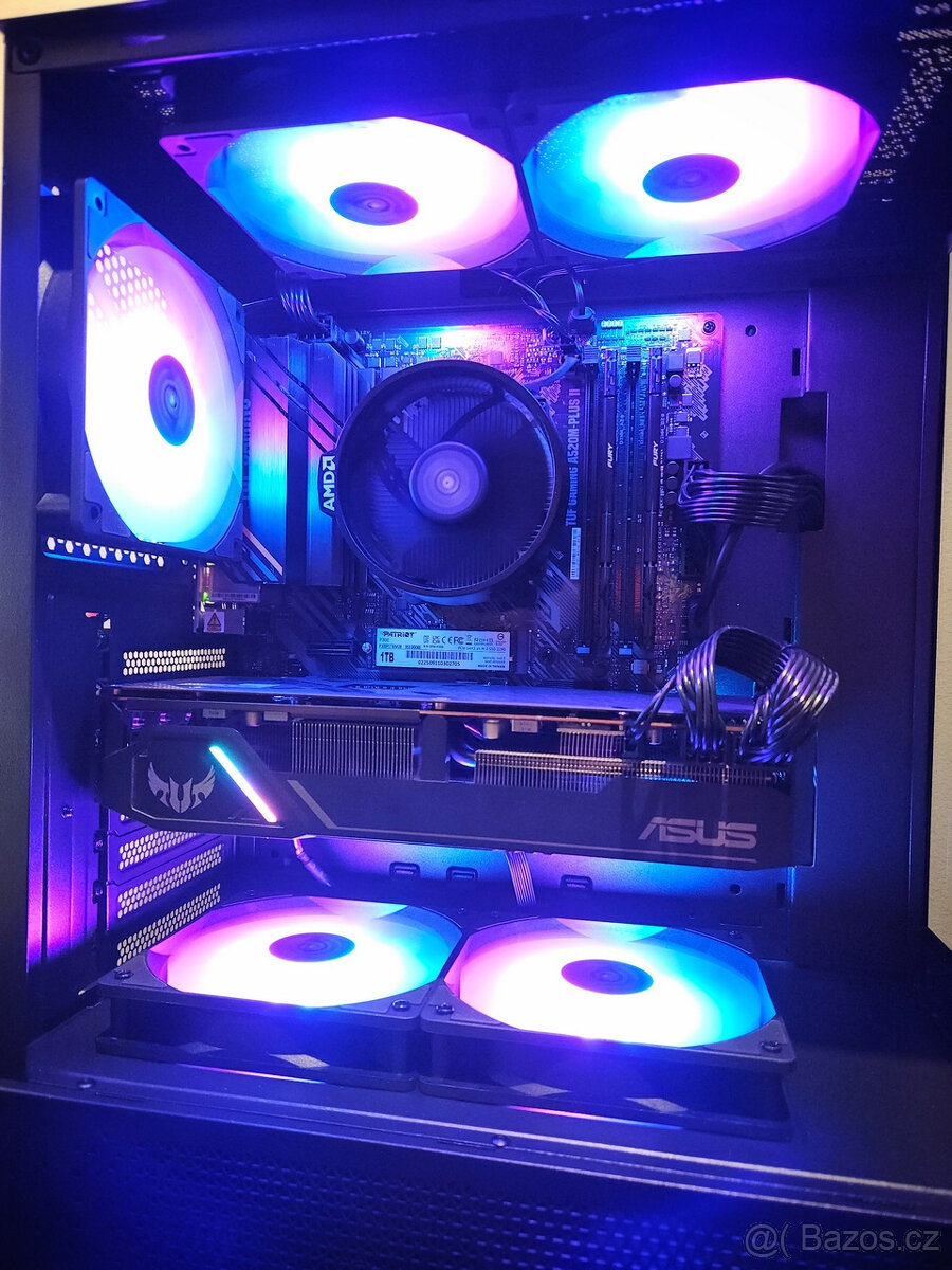 🔥 Herní PC Ryzen 5|RX5700XT|16GB|1TB SSD|WiFi|ARGB|NOVÉ - 5