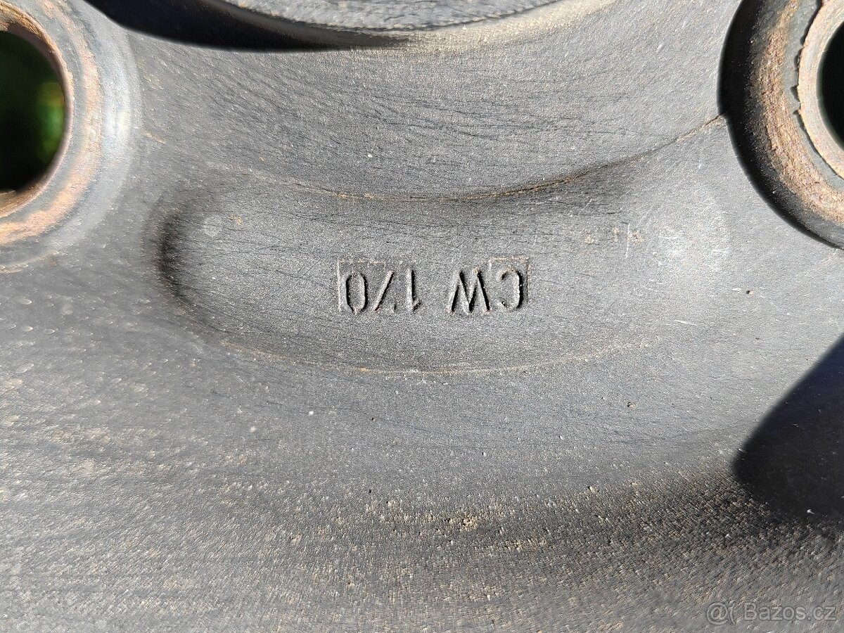 Prodám sadu letní pneu BARUM 185/65 R14 vč. plechových disků - 5