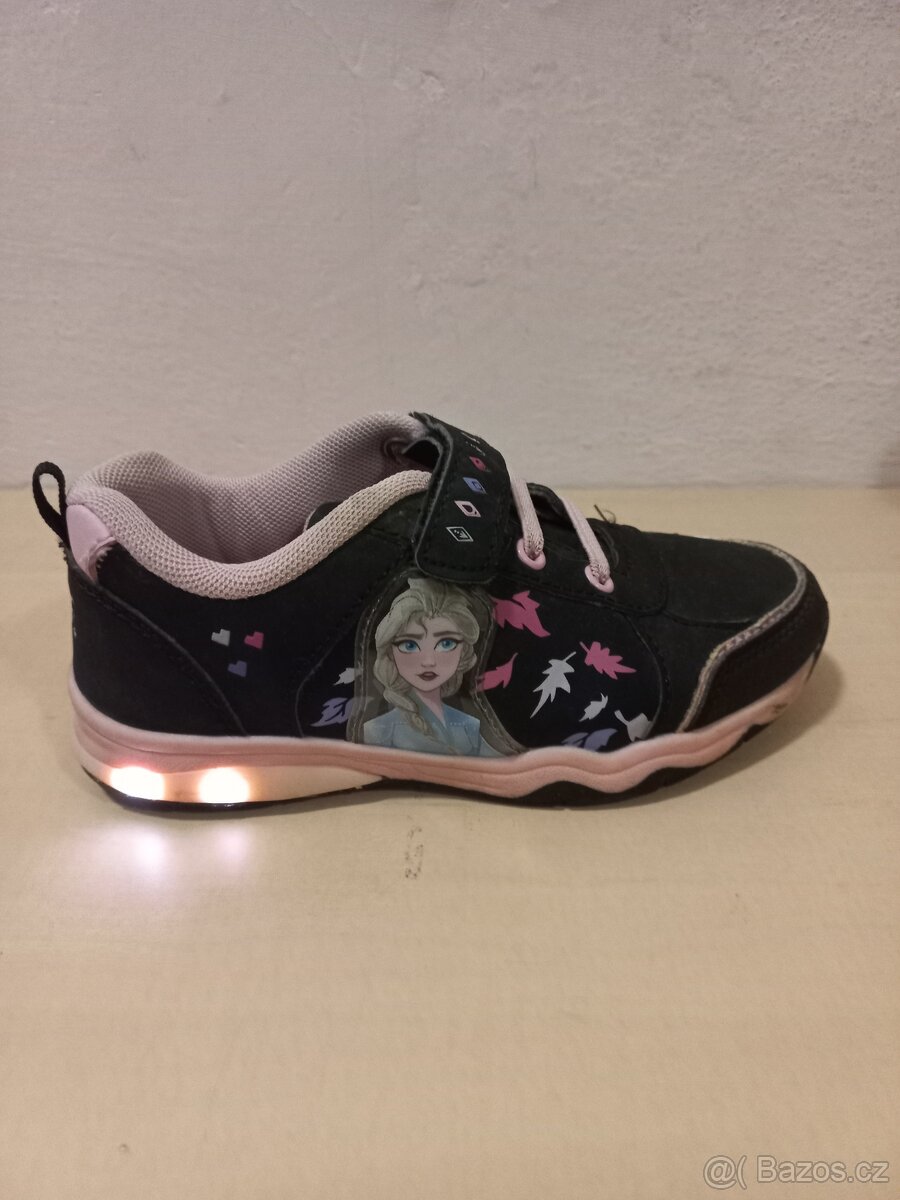 Dívčí svítící tenisky Frozen vel. 32 - 5