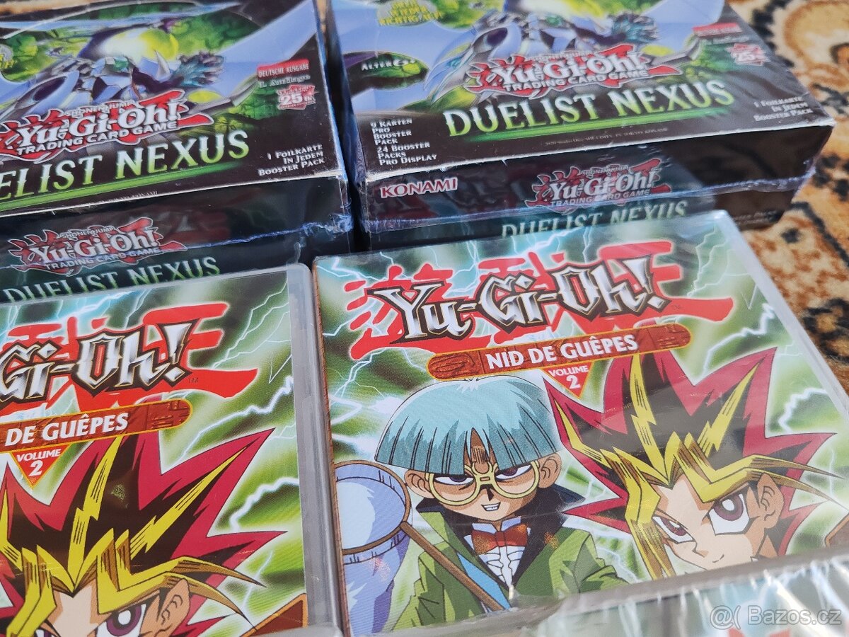 10x original Sealed Yu Gi Oh 6 kusů DVD - 5