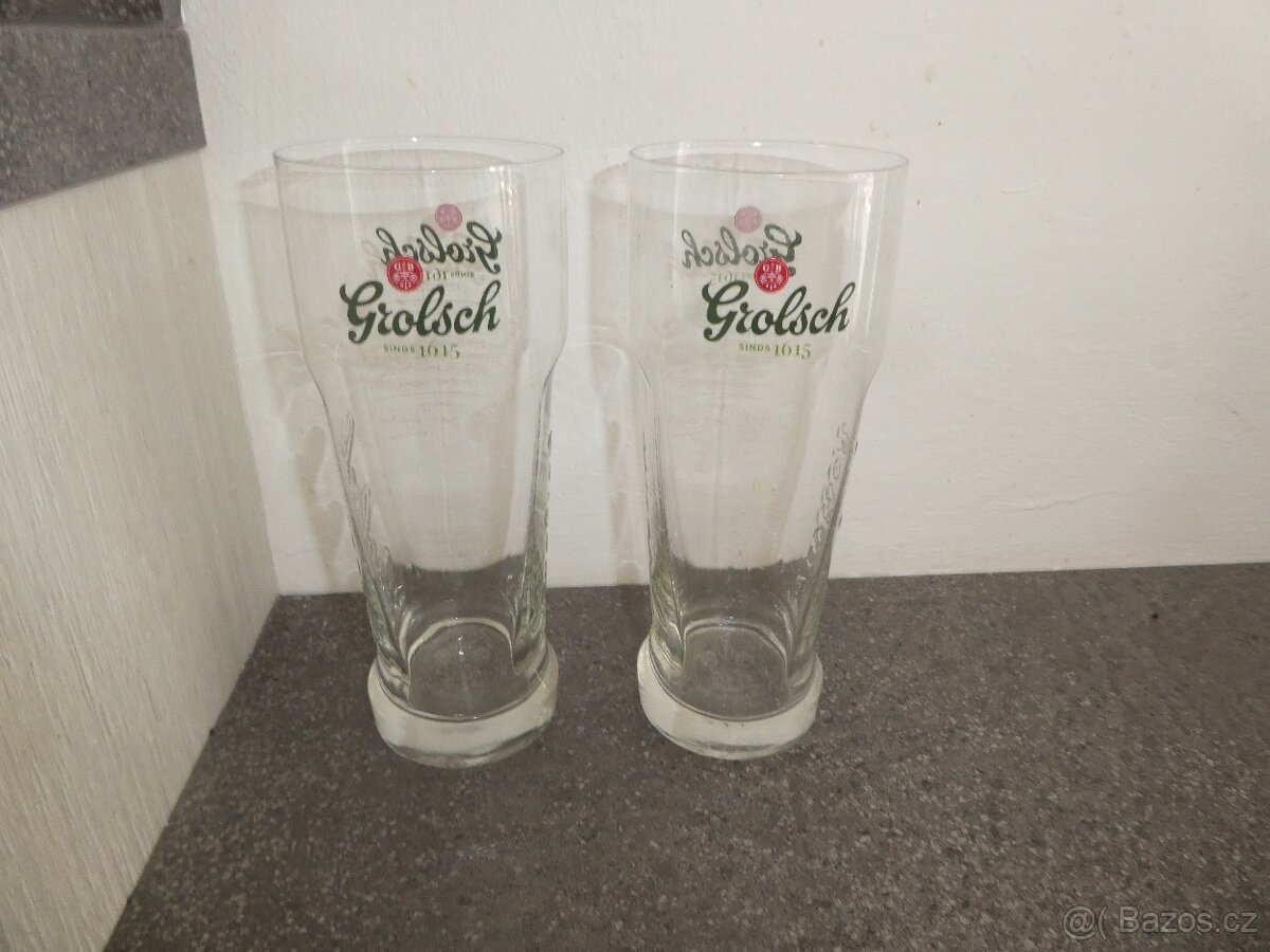 Pivní sklenice Grolsch - 5