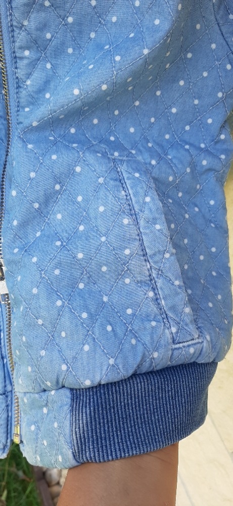 Dívčí jarní/pozimní bunda GAP - vel. 8/9 let - 5