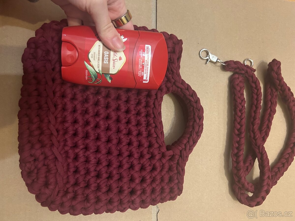 Háčkovaná kabelka - 5