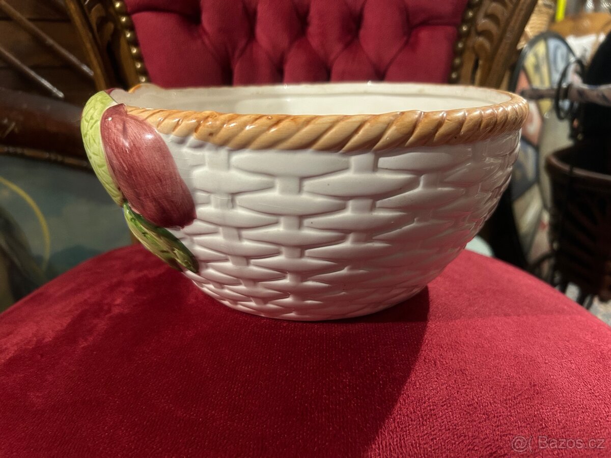 Keramická italská mísa ovoce - 5