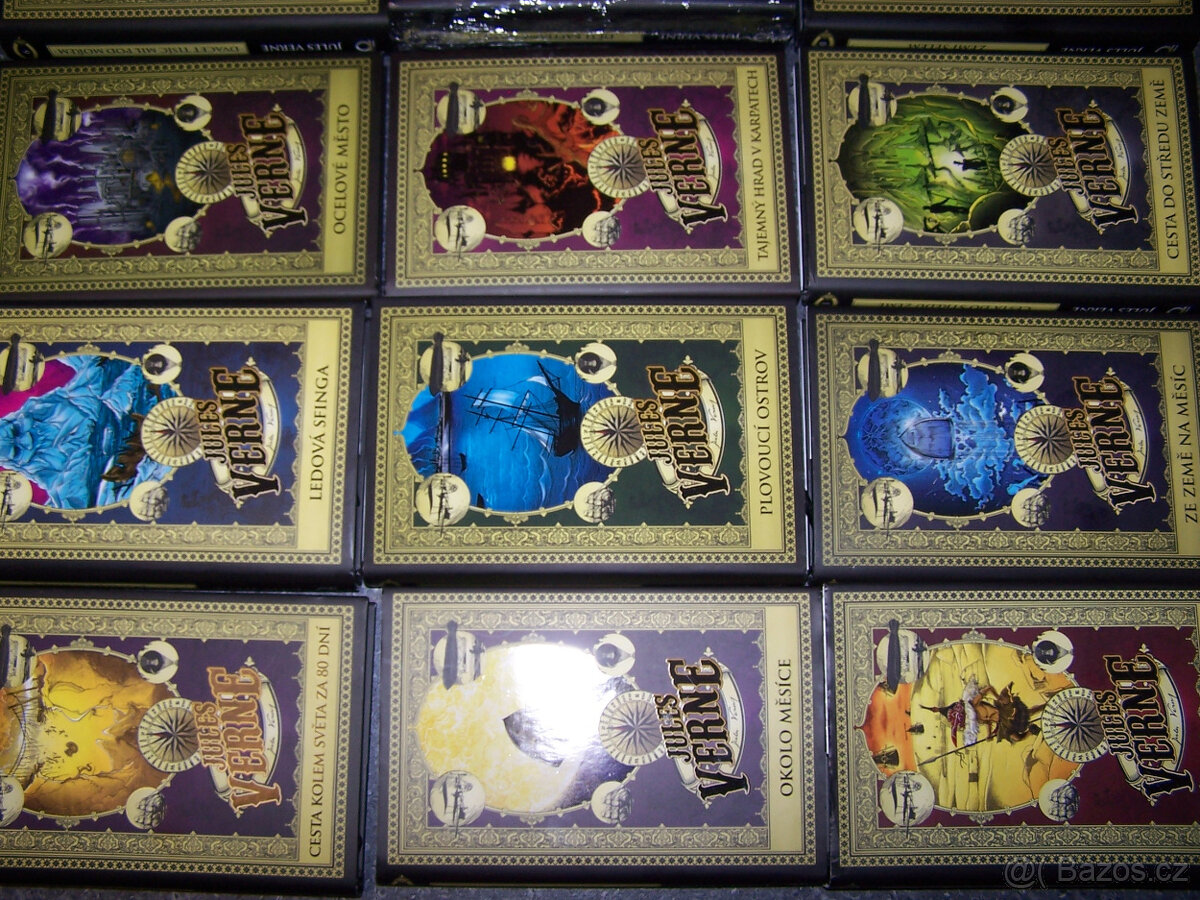 OMEGA JULES VERNE konvolut 21 knih - 5