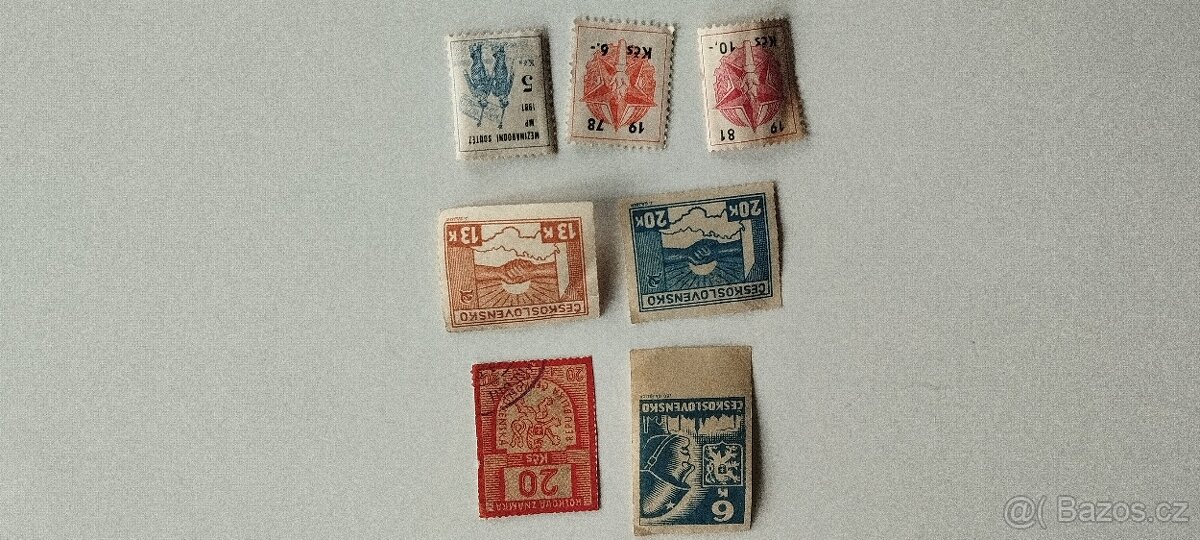 Poštovní známky - 5