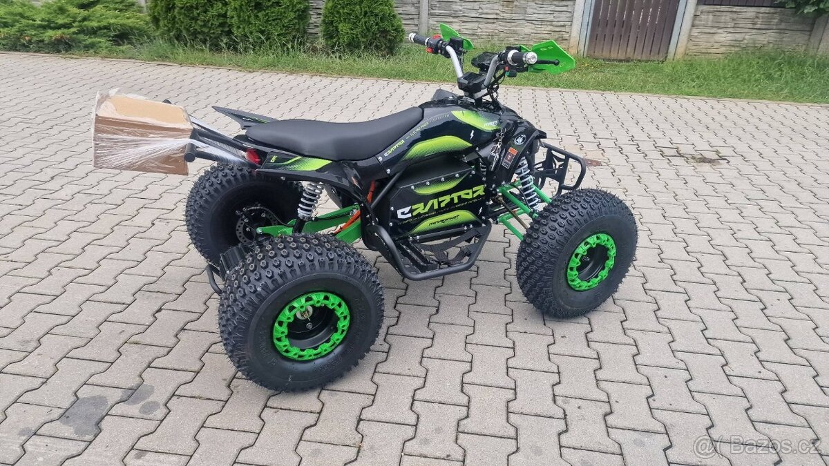 Dětská elektro čtyřkolka ATV MiniRocket eRaptor 1500W 60Vzel