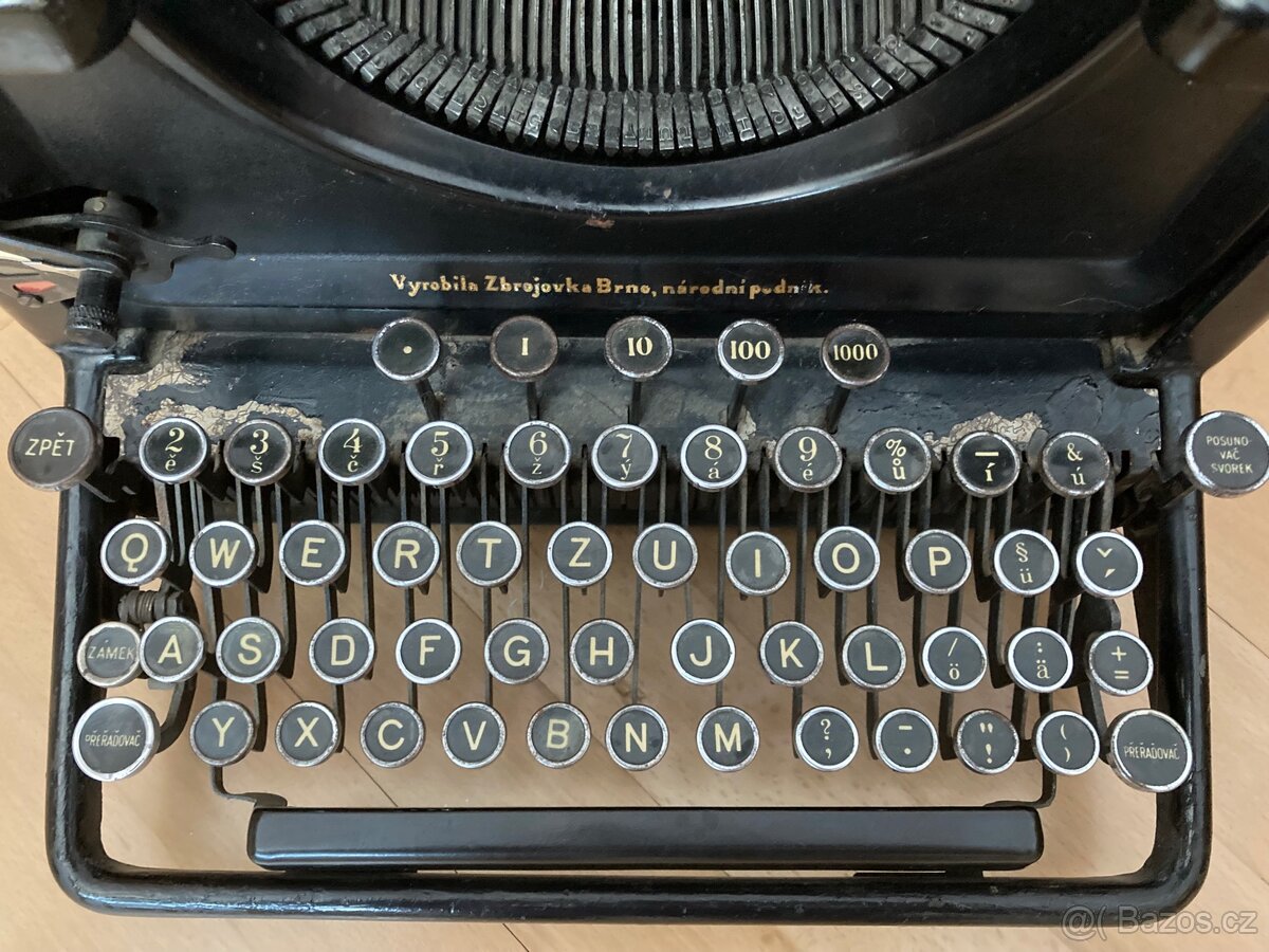 Psací stroj Remington, Zbrojovka Brno - 5