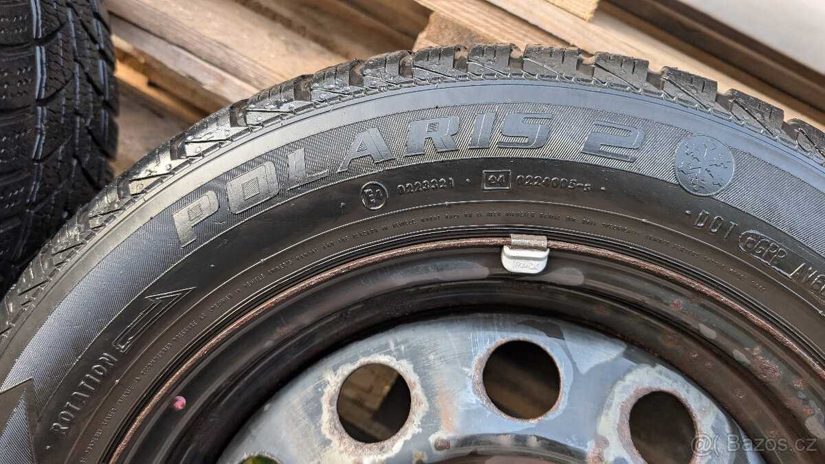 Kola KIA Cerato 4x114,3 6Jx15 ET43 + zimní pneu na dojetí - 5