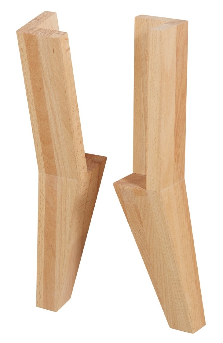 Postel z masivu buk berlin Germany 140 cm - 5