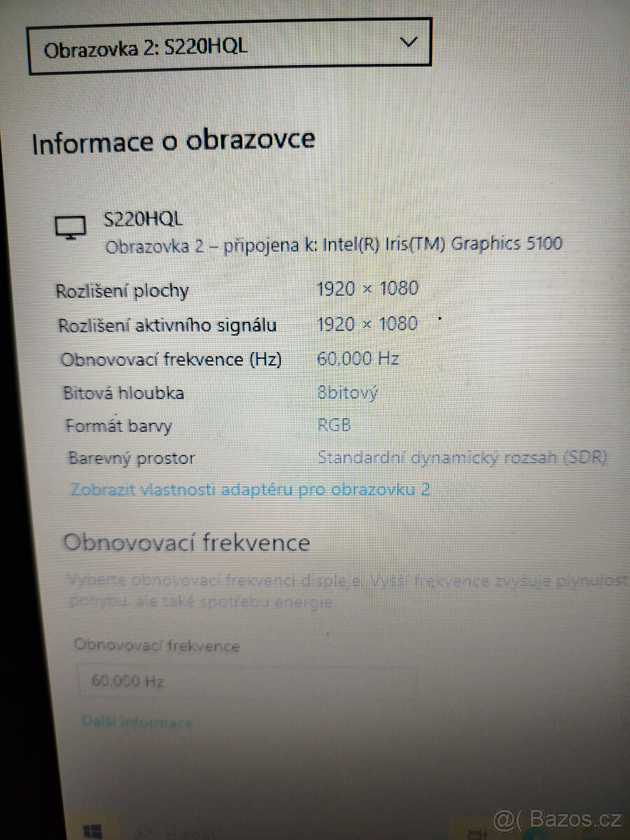 monitor Acer S220HQL - 5