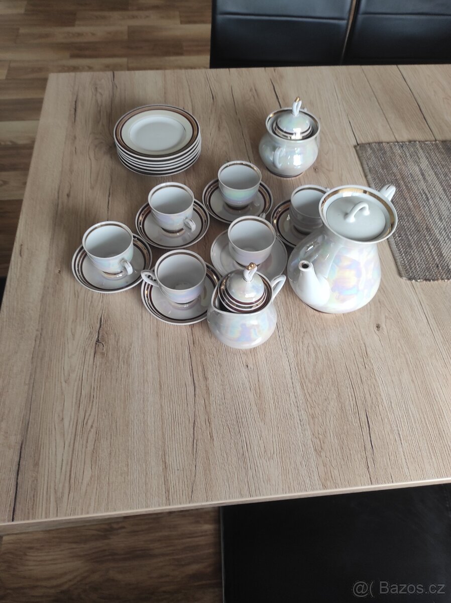 Porcelánový čajový servis - 5