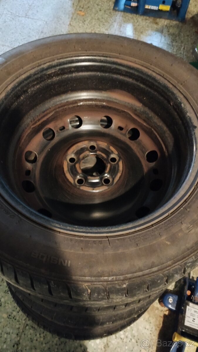 Rafky s pneu 195/55 r15. Et43 - 5