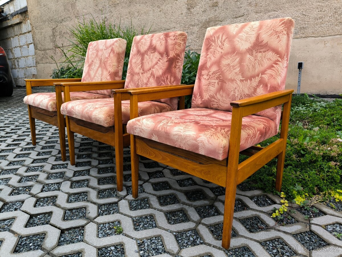Retro křesla Belmondo - Nový Domov n.p. - 70. léta - 5