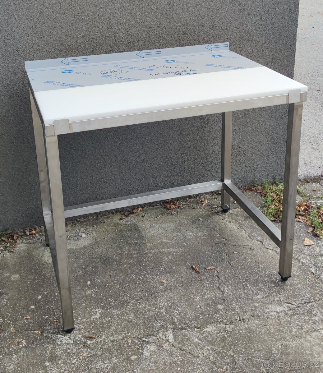Nerezový stůl, gastro nábytek, pro restaurace - 5