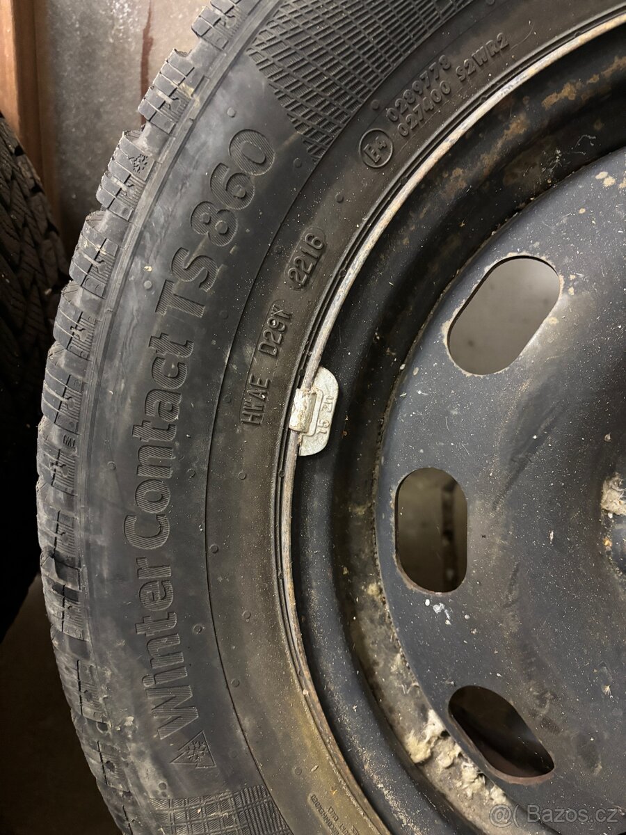 plechove disky s pneu 195/65 15 - 5