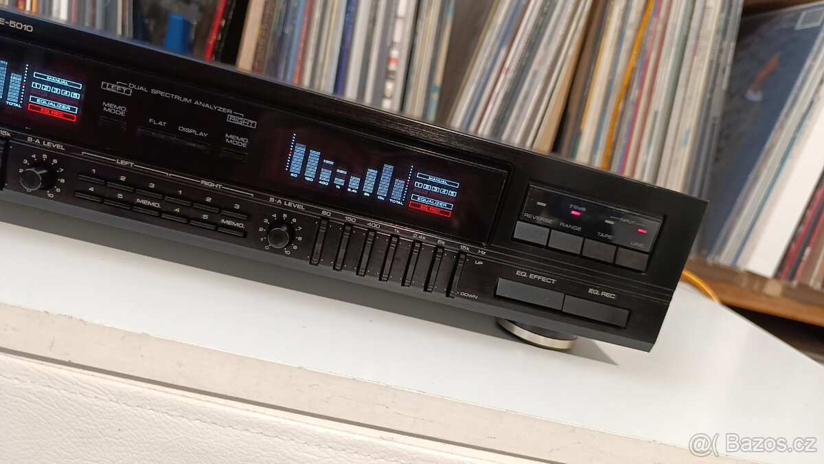 KENWOOD GE-5010 Stereo Graphic Equalizer/ Spectrum Analyzer - 5