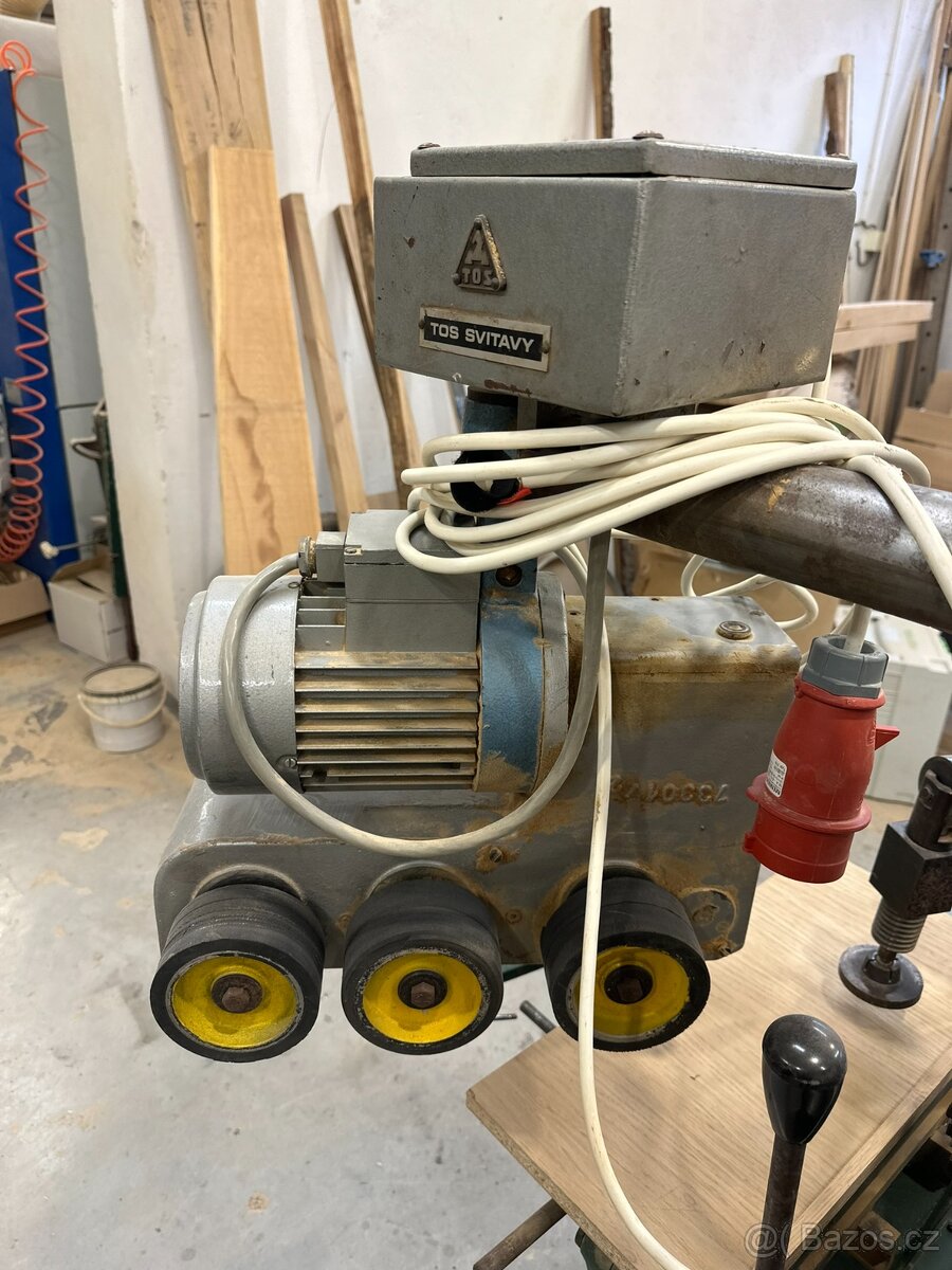 Kombinovaná pila / frézka / dlabačka + posuv (TOS Svitavy) - 5