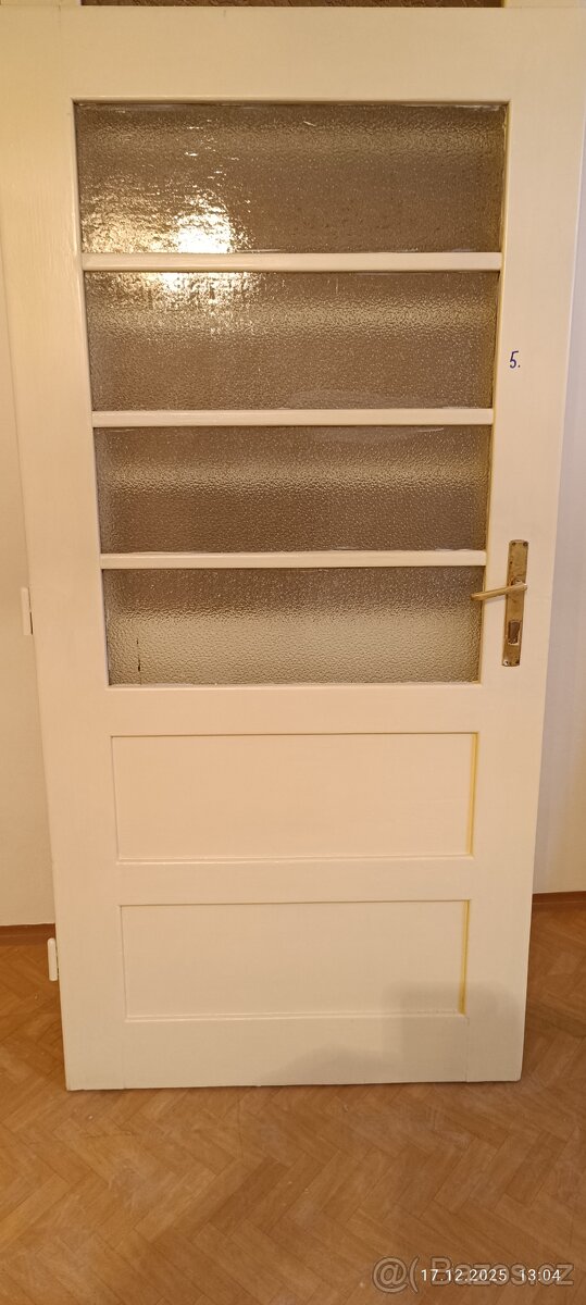 Historické dobové interiérové dveře - 5