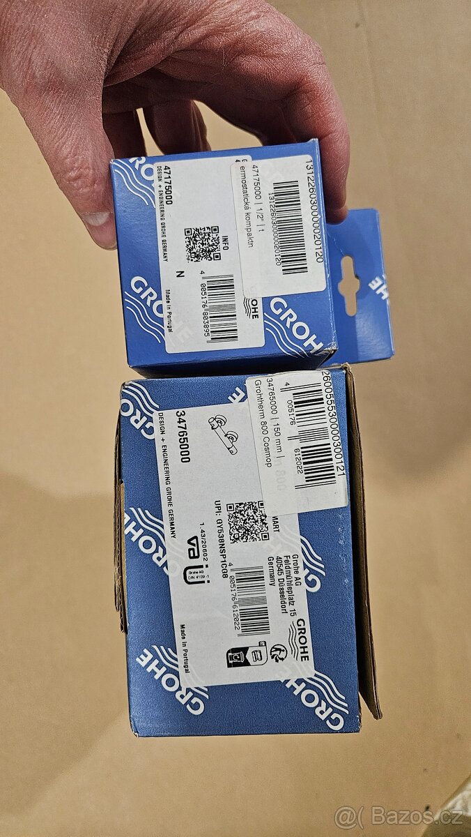 Termobaterie GROHE + kartuš na teplou vpravo - 5