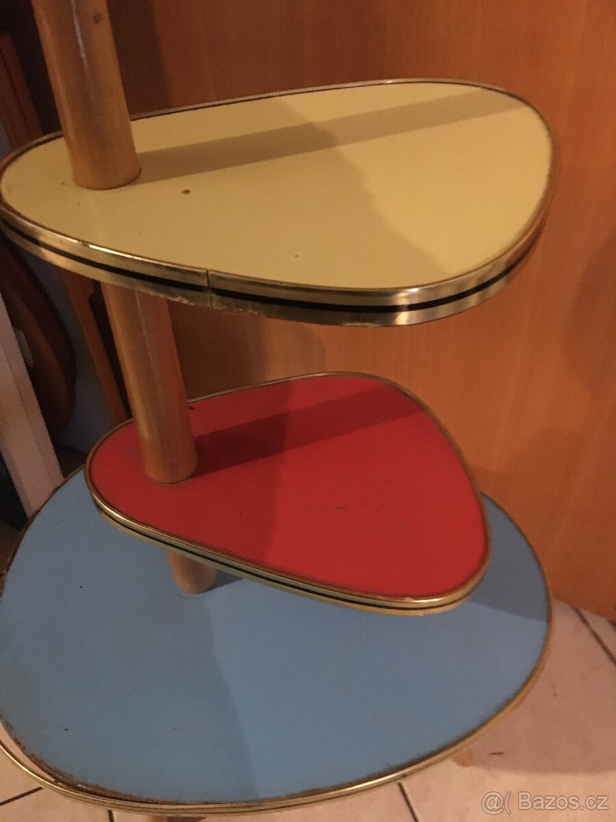 Retro stojan na kvetiny - 5