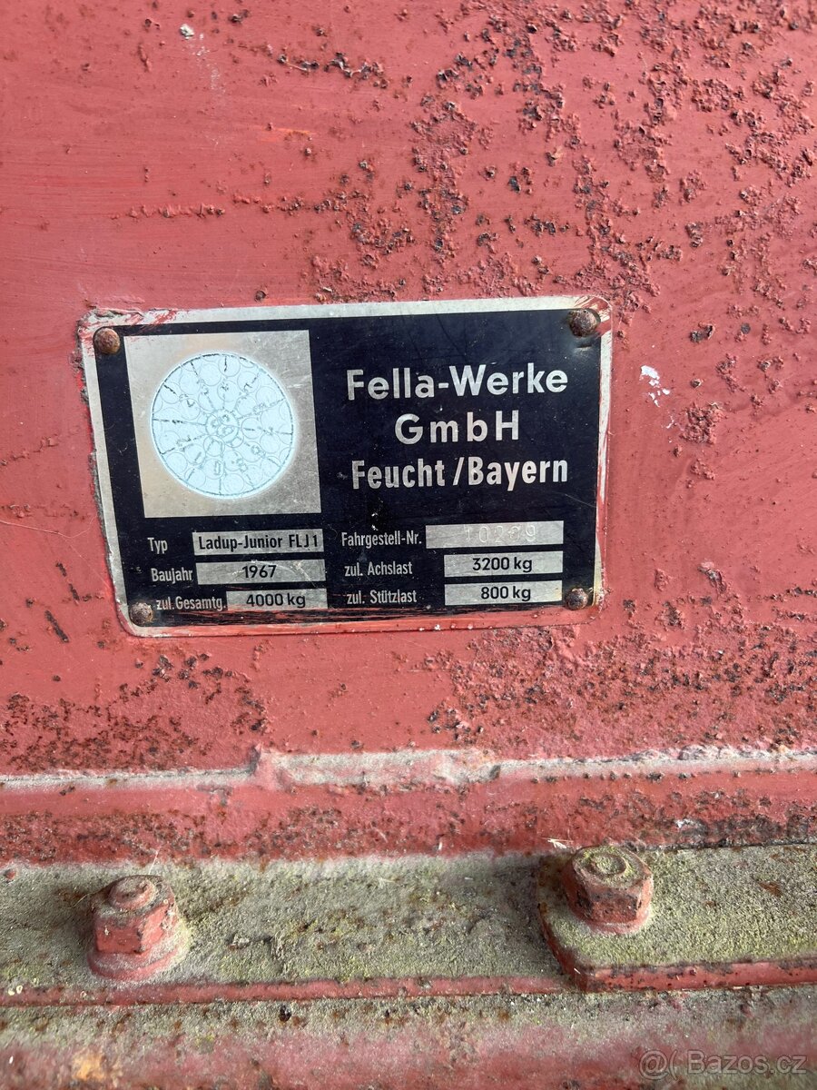 Sběrací vůz fella - 5