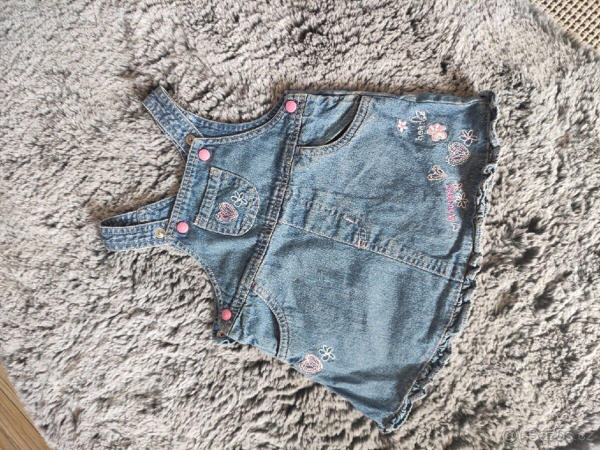 Džínové šatičky 68 - 5