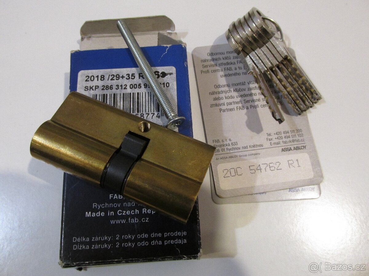 VLOŽKA FAB 29 + 35 / tř. 3 - 5