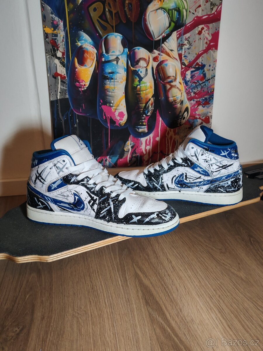 Air Jordan 1 mid Custom - 5
