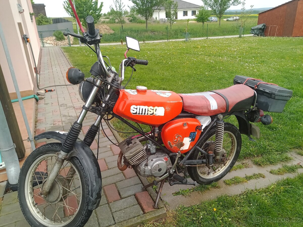 Simson S51 enduro, platí do smazání.