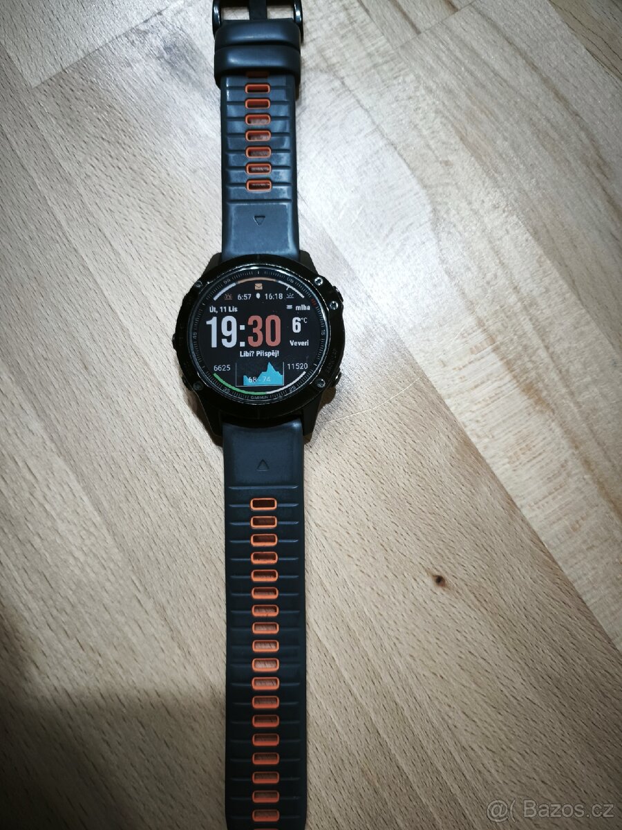 Chytré sportovní hodinky Garmin Fénix 6 PRO top stav - 5