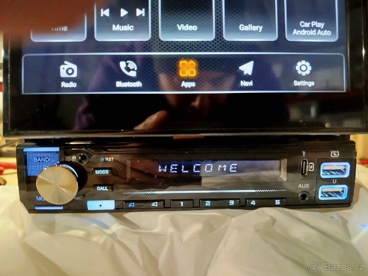 Vyjížděcí autorádio + kamera + carplay android 2gb ram 32hdd - 5