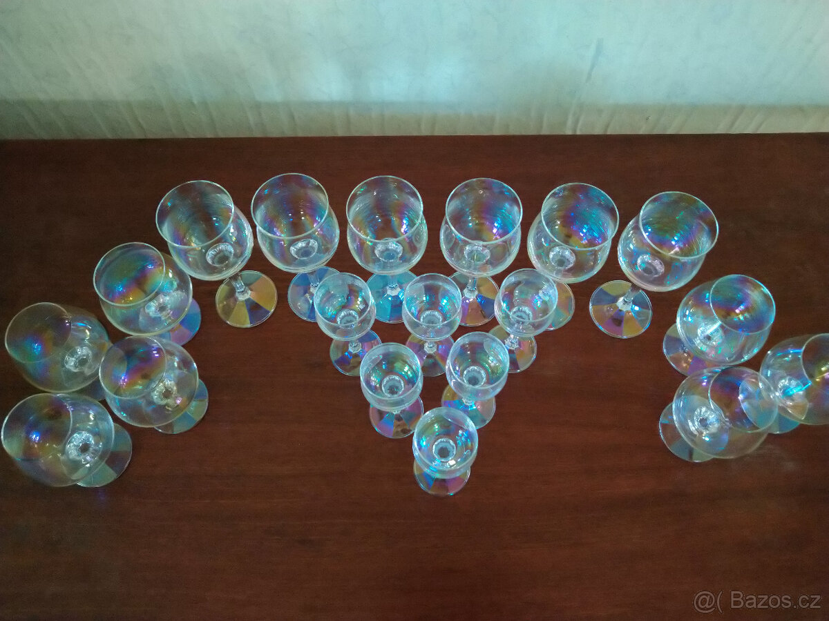 Sada skleniček z Československa - 5