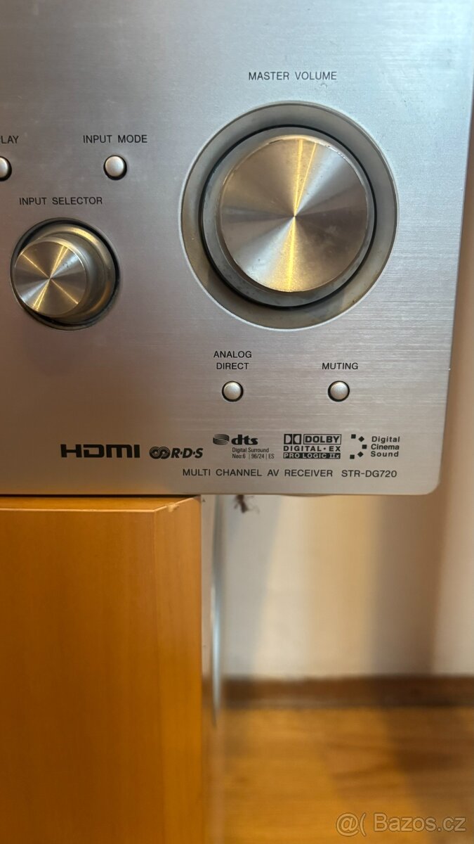 Repro Yamaha + subwoofer a Receiver Sony - 5