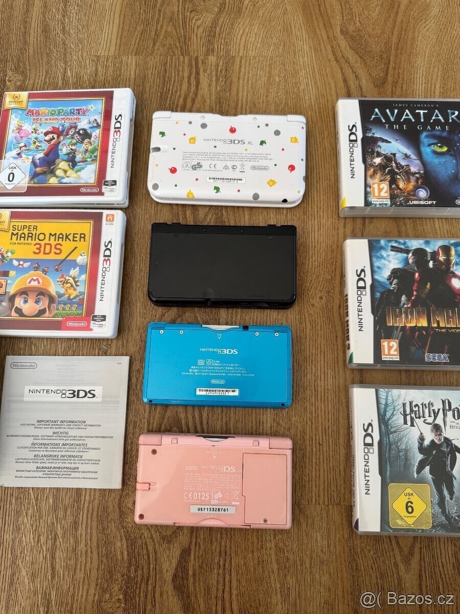 Nintendo sbírka 3DS 3DS XXL Gameboy Gamecube Nes 64 Snes - 5