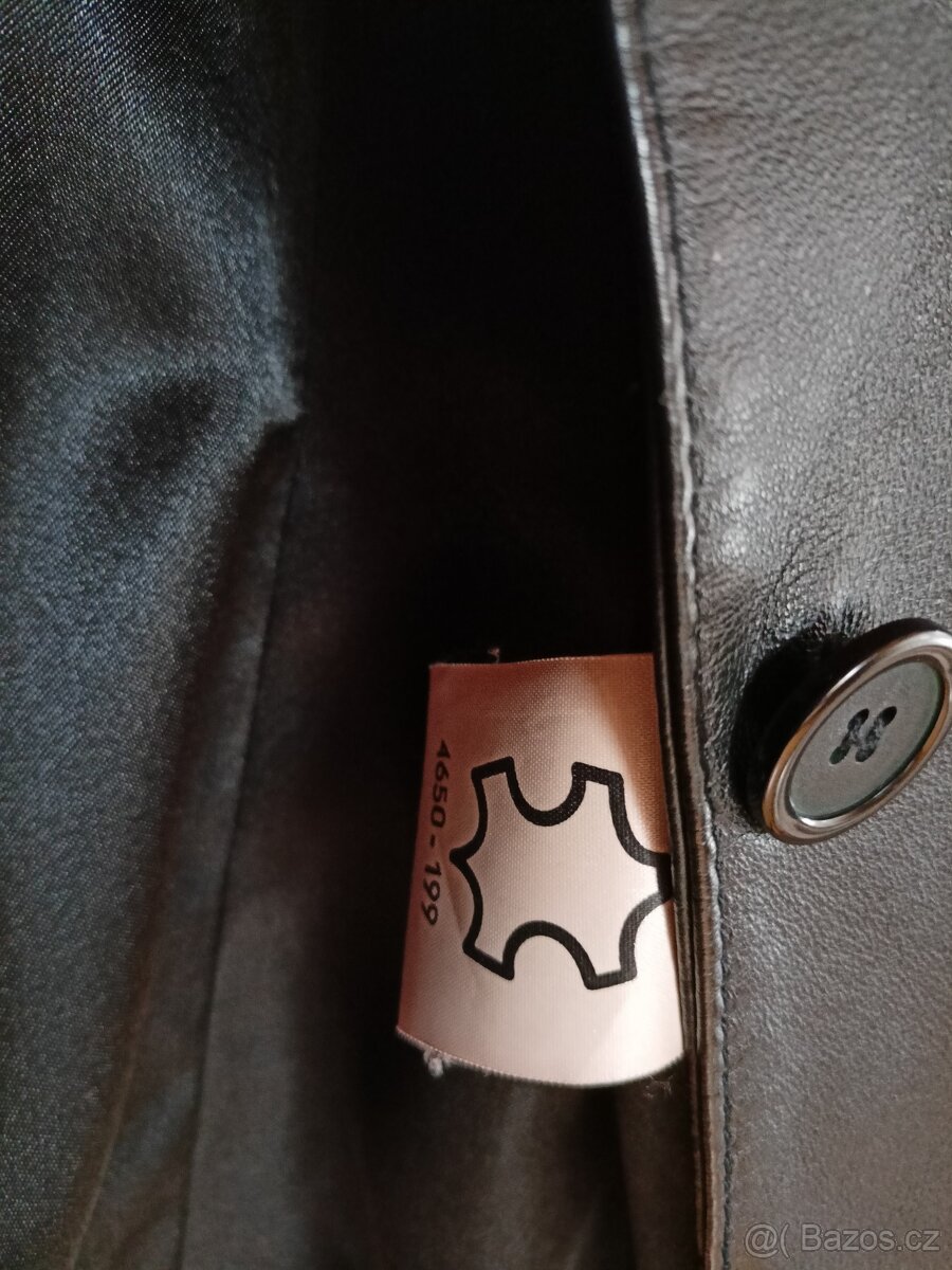 Dámské kožené sako vel. L - 5