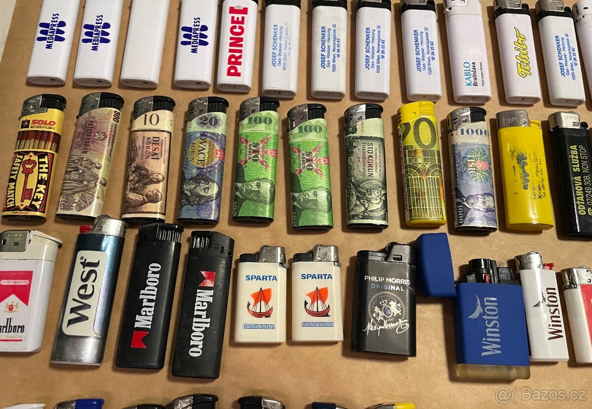Zapalovače zbierka 100+ - 5